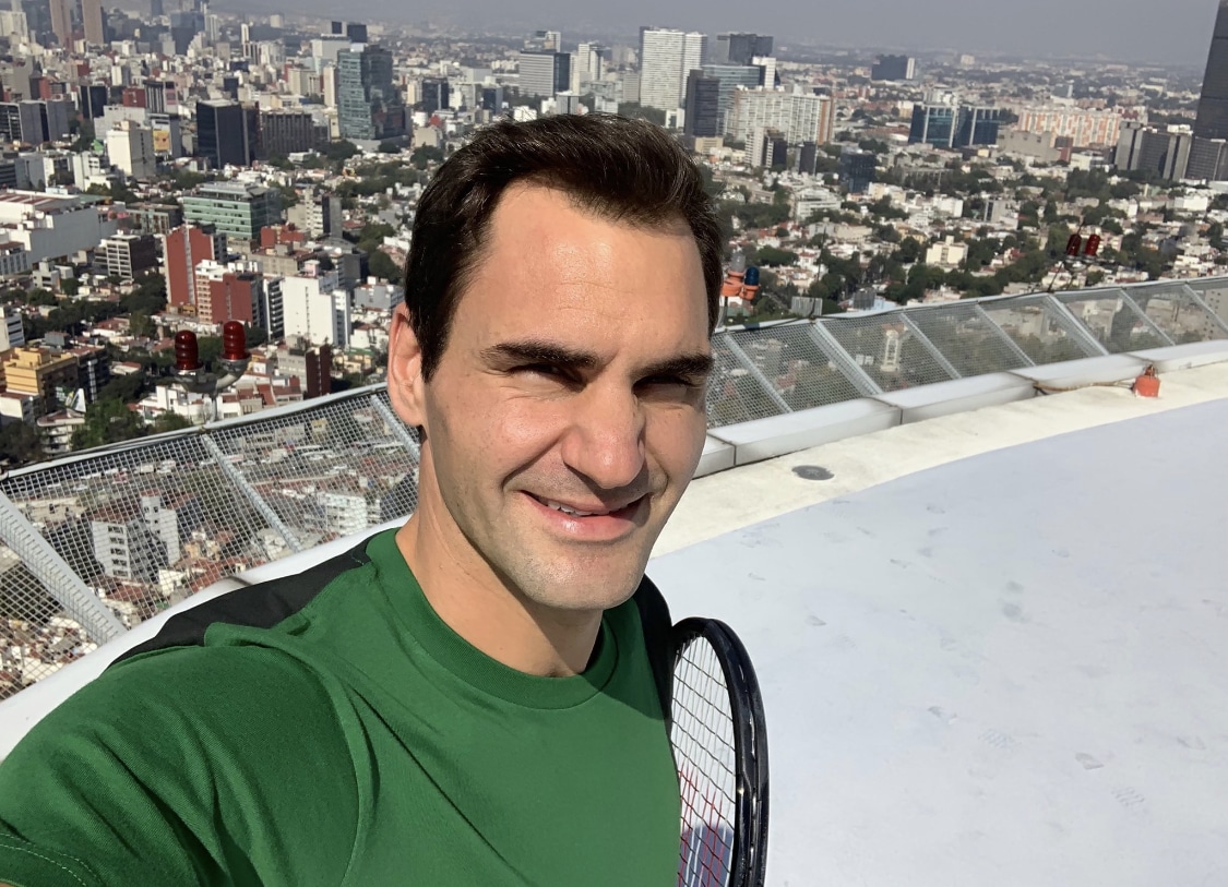 FEDERER ENAMORA A MÉXICO